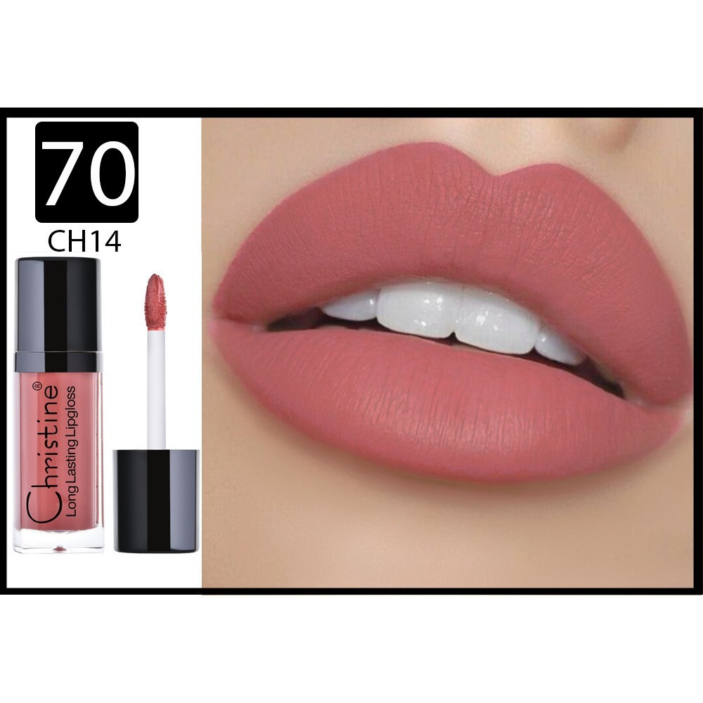 Matte liquid lipstick - CH014 - No. 70 from Christine