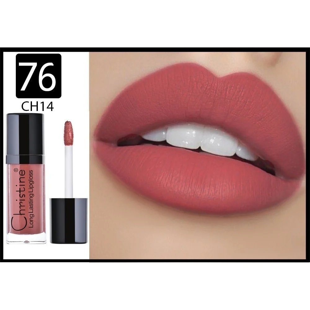 Matte liquid lipstick - CH014 - No. 76 from Christine