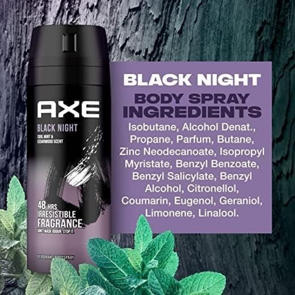 Axe Aerosol Black Night 150ML