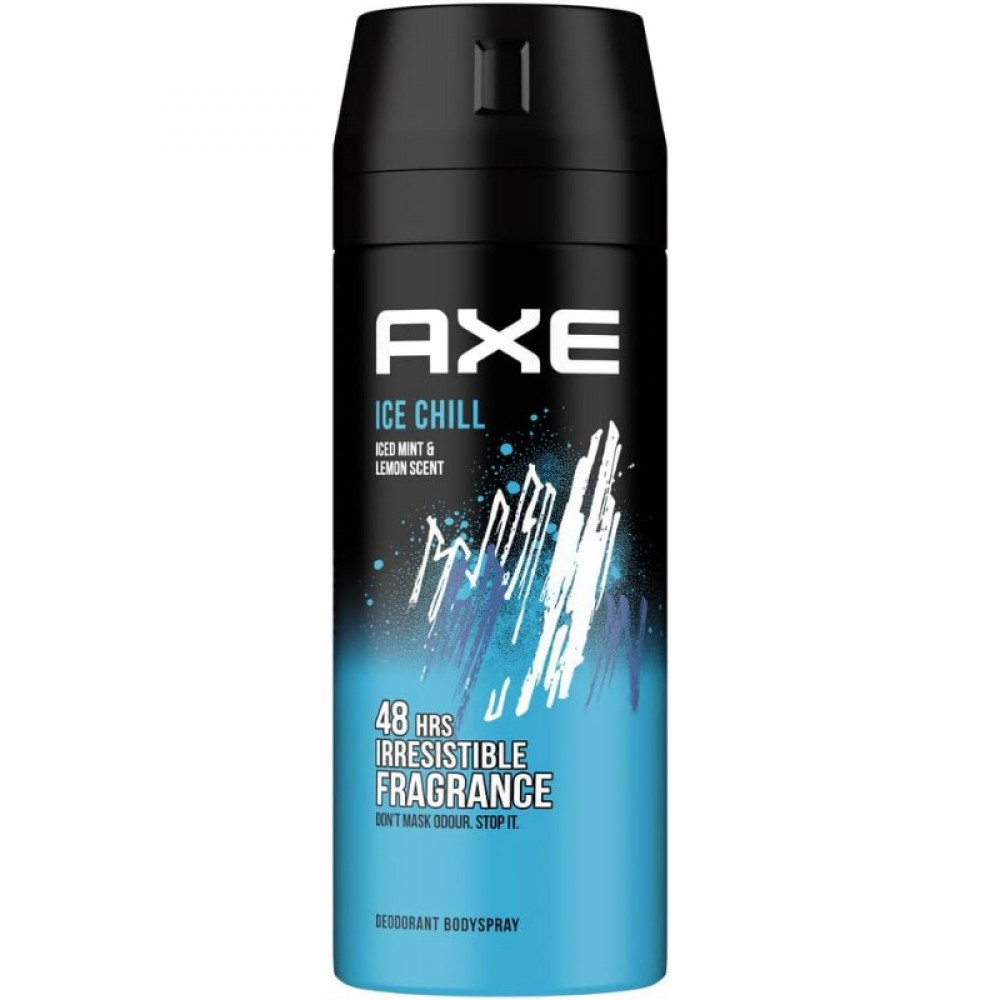 Axe Ice Chill Deodorant And Body Spray For Men, 150 ml