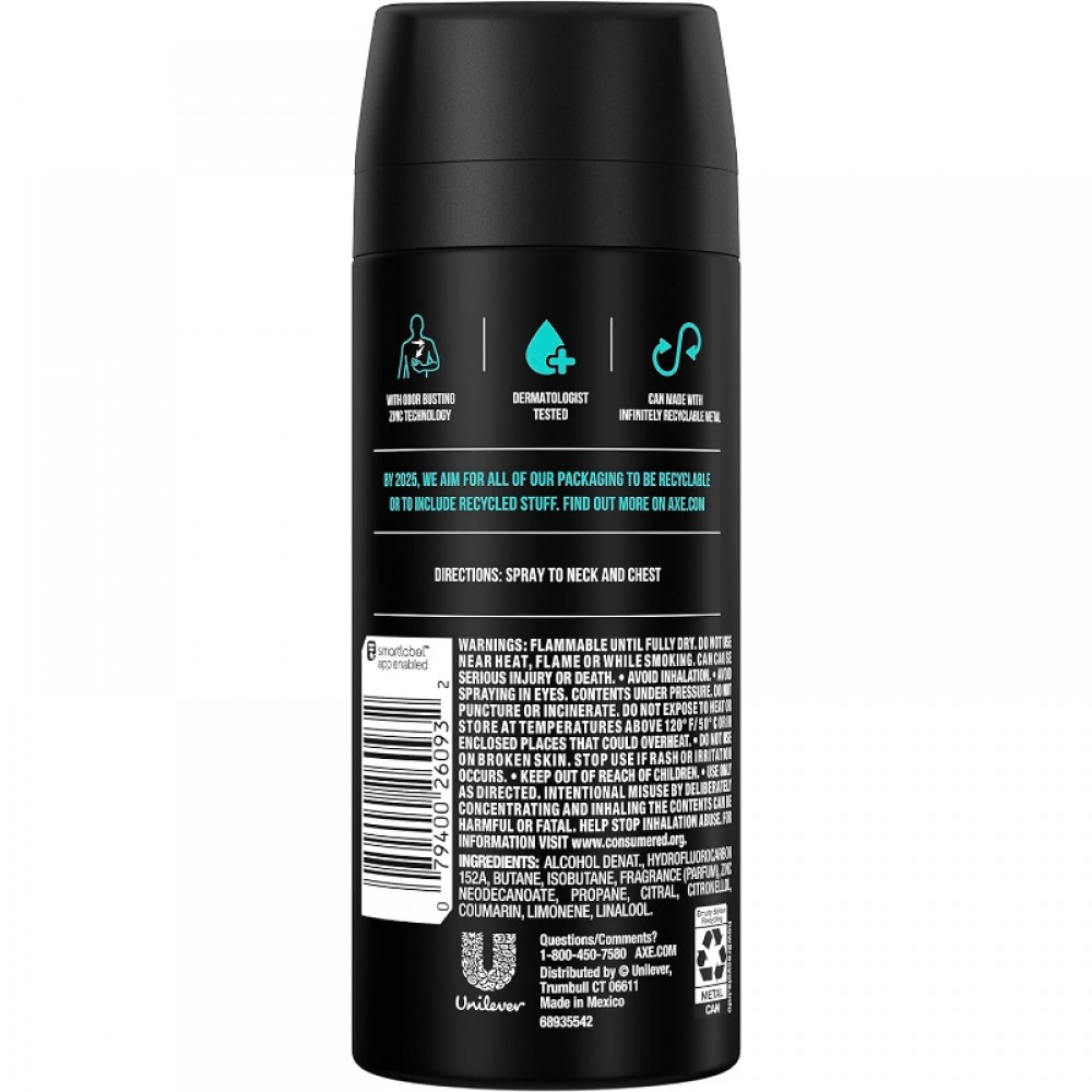 Axe Apollo Deodorant Spray 48H Non Stop Fresh - 150 ml