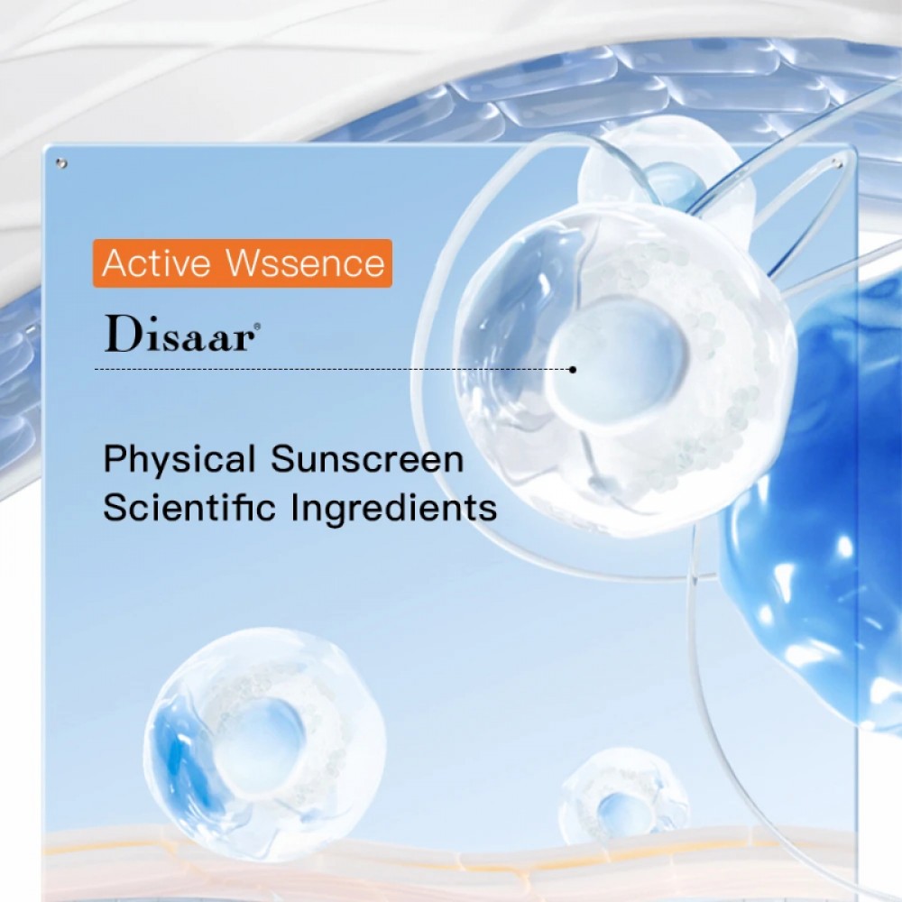 Disaar Sunscreen Lotion SPF60+ 12Hour UVA UVB Protection - 50 ml