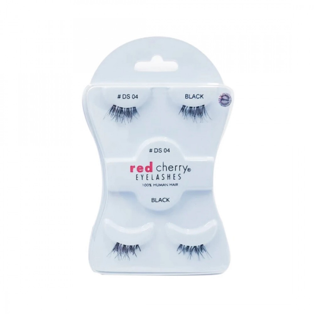 Red Cherry Natural Eyelashes Black DS 04