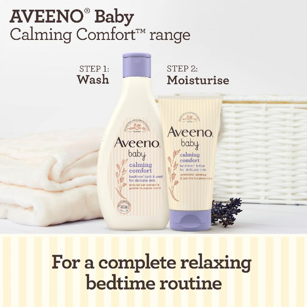 Aveeno Baby Loção calmante confortável para dormir 150 ml