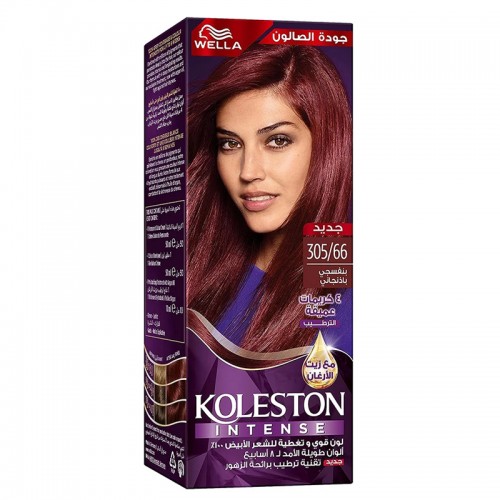 Wella Koleston Color Cream Semi-Kit - Aubergine 305/66 Wella Koleston Color Cream Semi-Kit - Aubergine 305/66