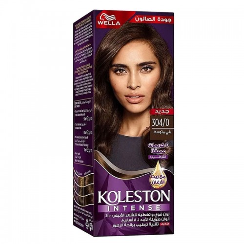 Wella Koleston Intense Hair Dye Medium Brown 304/0 Wella Koleston Intense Hair Dye Medium Brown 304/0