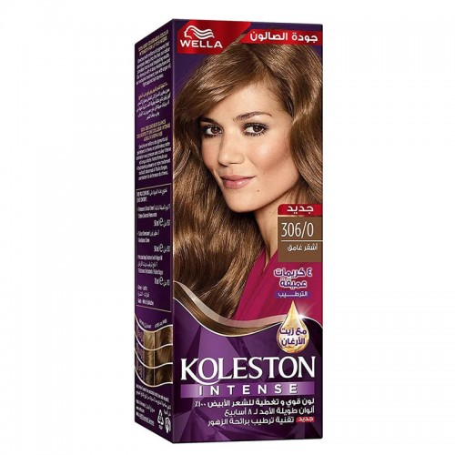 Wella Koleston Intense Hair Dye Dark Blonde 306/0 Wella Koleston Intense Hair Dye Dark Blonde 306/0