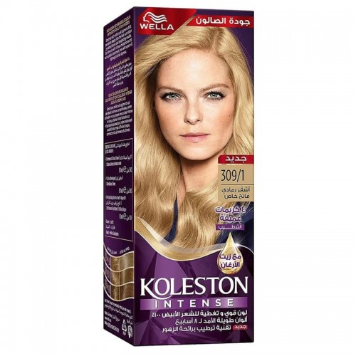 Wella Koleston Intense Hair Color Special Light Ash Blonde 309/1 Wella Koleston Intense Hair Color Special Light Ash Blonde 309/1