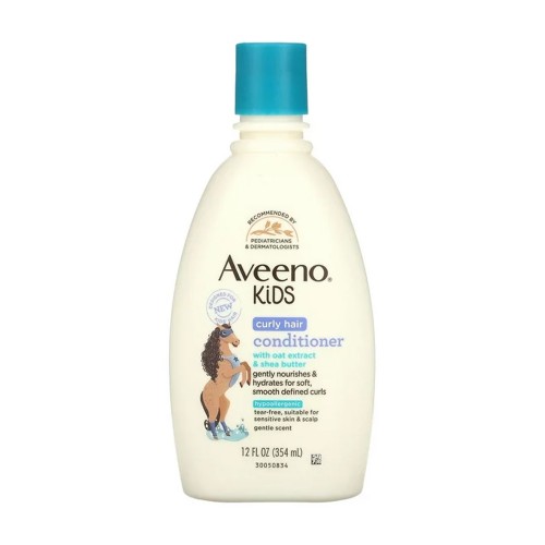 Aveeno, Kids, Curly Hair Conditioner with Oat Extract Shea Butter , 12 fl oz (354 ml)