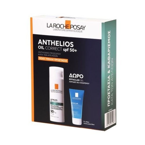 Anthelios Oil Correct Photocorrection יומי ג'ל קרם SPF50+ Anthelios Oil Correct Photocorrection יומי ג'ל קרם SPF50+
