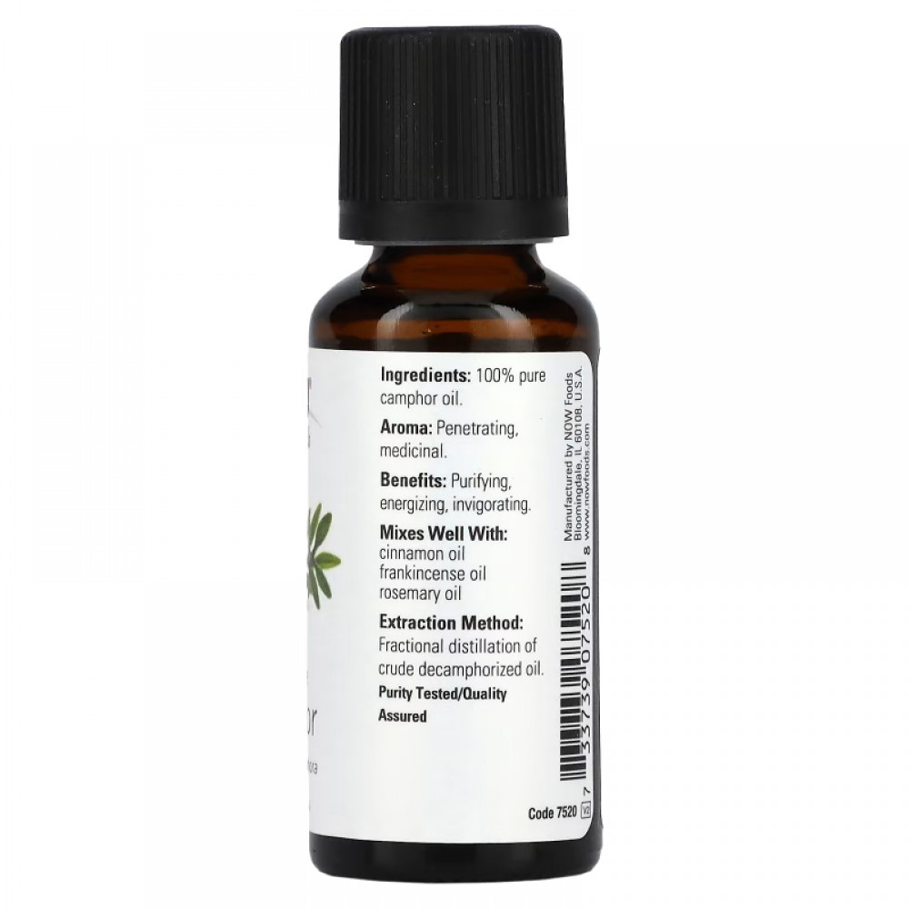 Now Essential Oils Camphor - 30ml