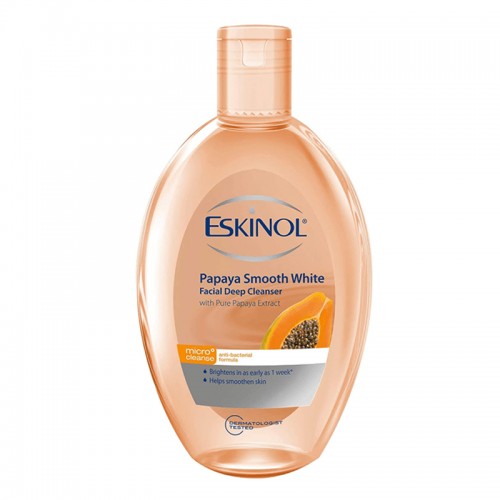 Eskinol Papaya Smooth White Facial Cleanser - 225ml Eskinol Papaya Smooth White Facial Cleanser - 225ml