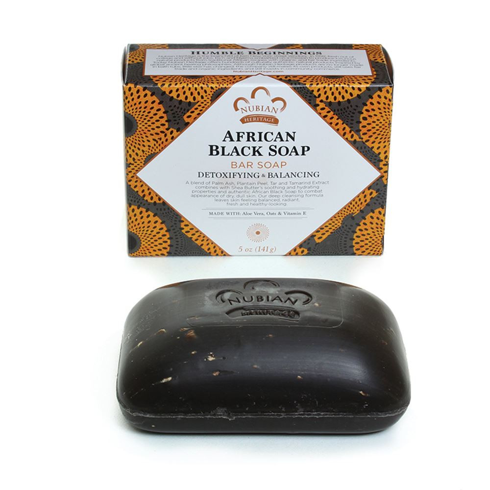 Nubian Heritage African Black Soap - 142g