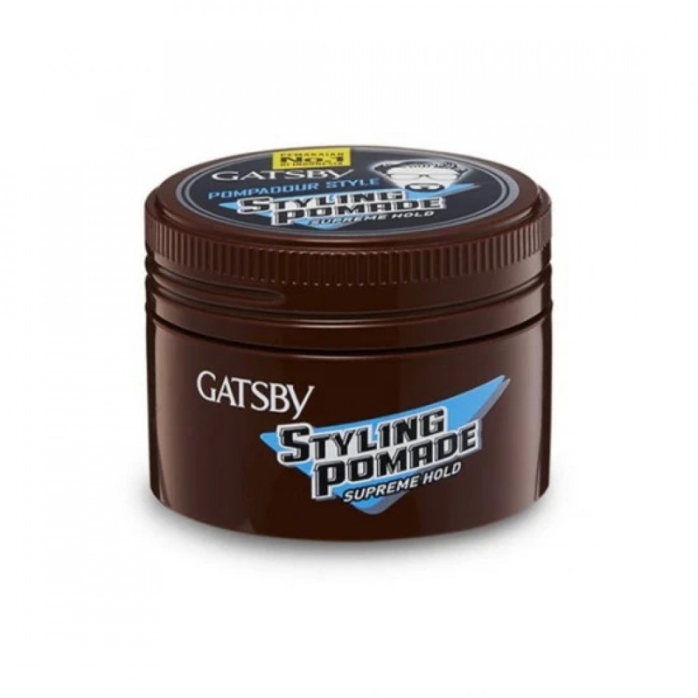 Gatsby Pompadour Style Styling Pomade Supreme Hold 75 Gm