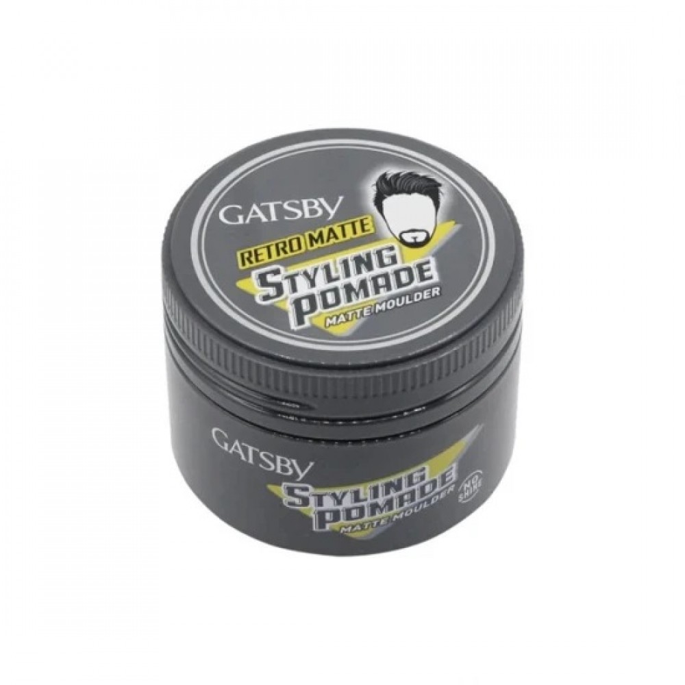 Gatsby Retro Matte Styling Pomade Matte Moulder 75 Gm