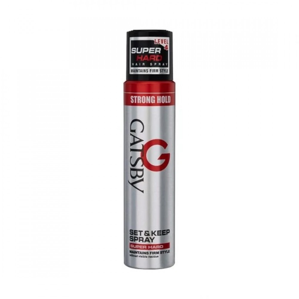 Gatsby Set & Keep Spray Super Hard 250 Ml