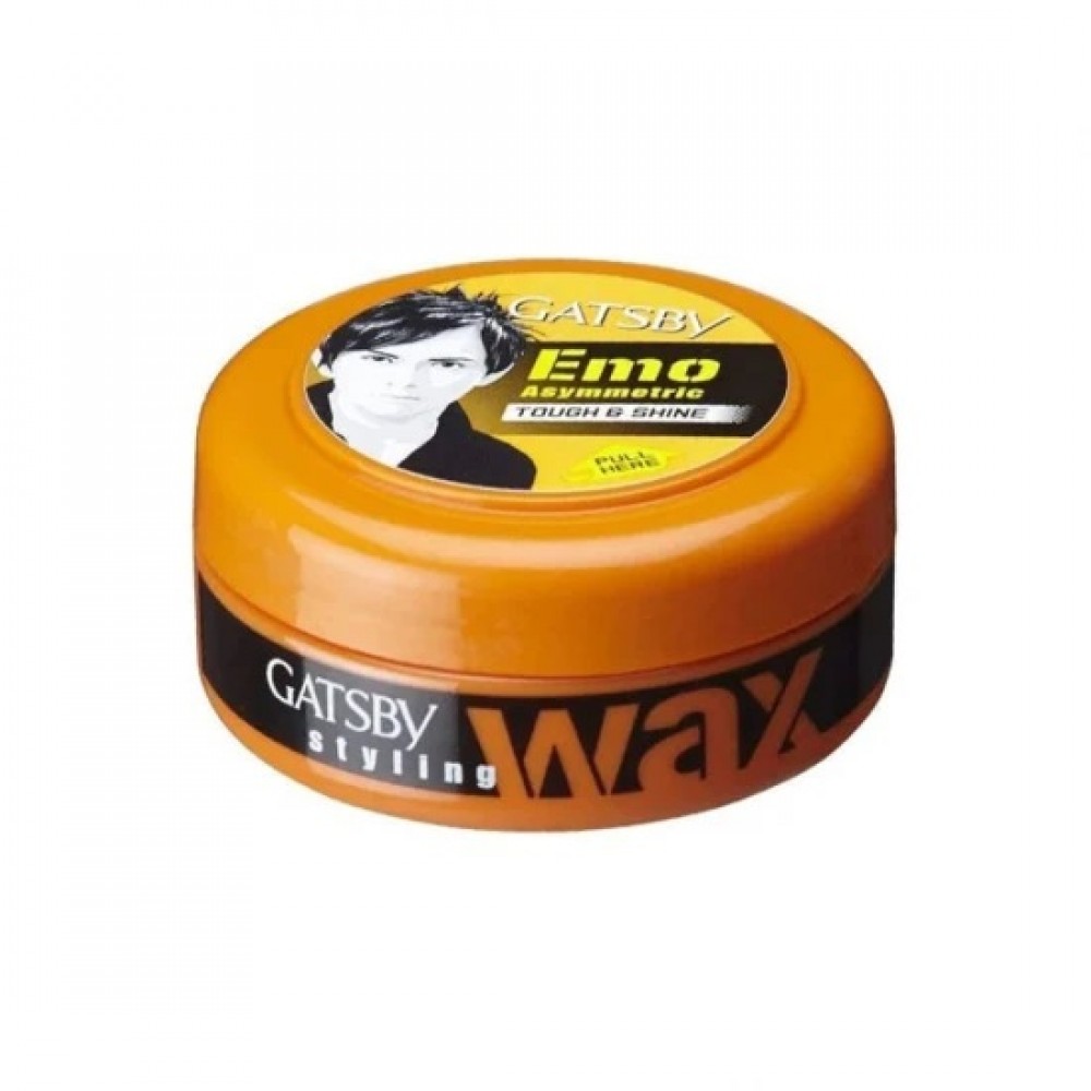 Gatsby Emo Asymmetric Tough & Shine Styling Wax 75 Gm