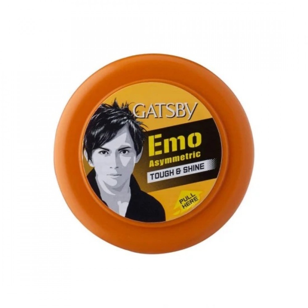 Gatsby Emo Asymmetric Tough & Shine Styling Wax 75 Gm