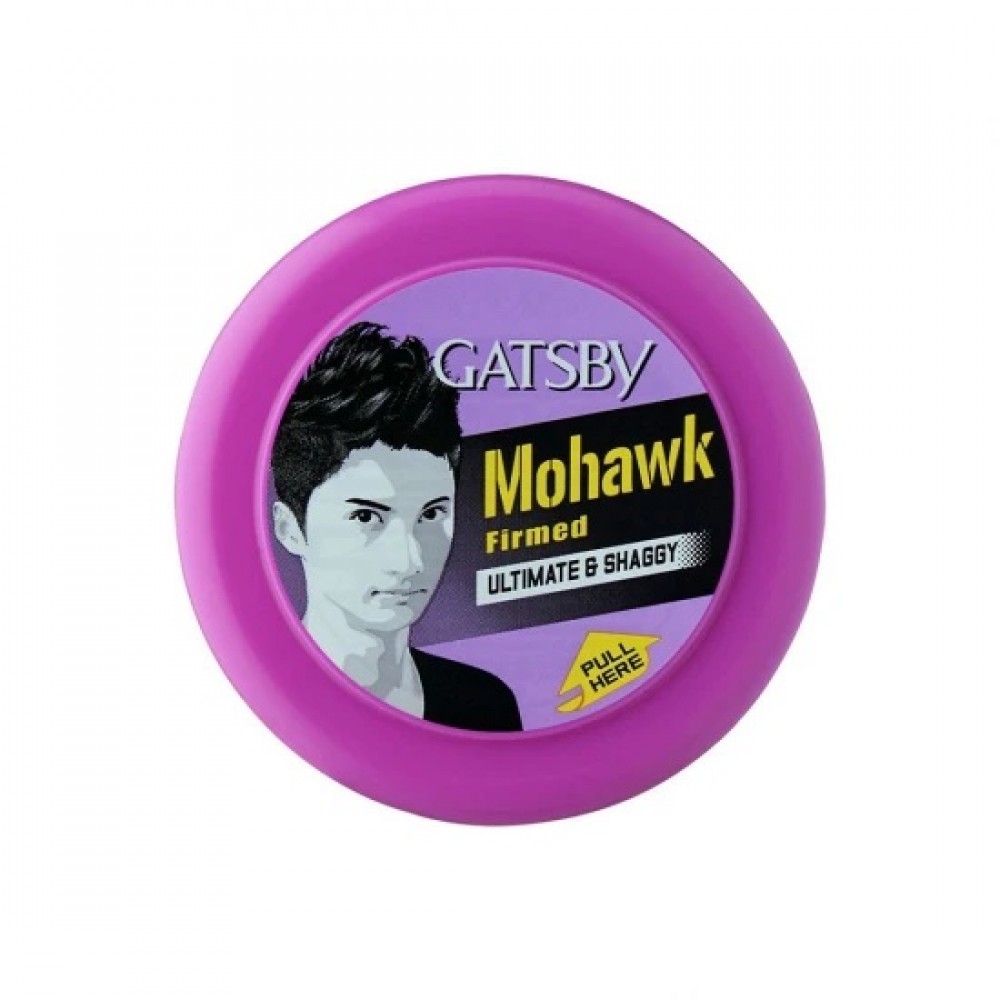 Gatsby Mohawk Firmed Ultimate & Shaggy Styling Wax 75 Gm