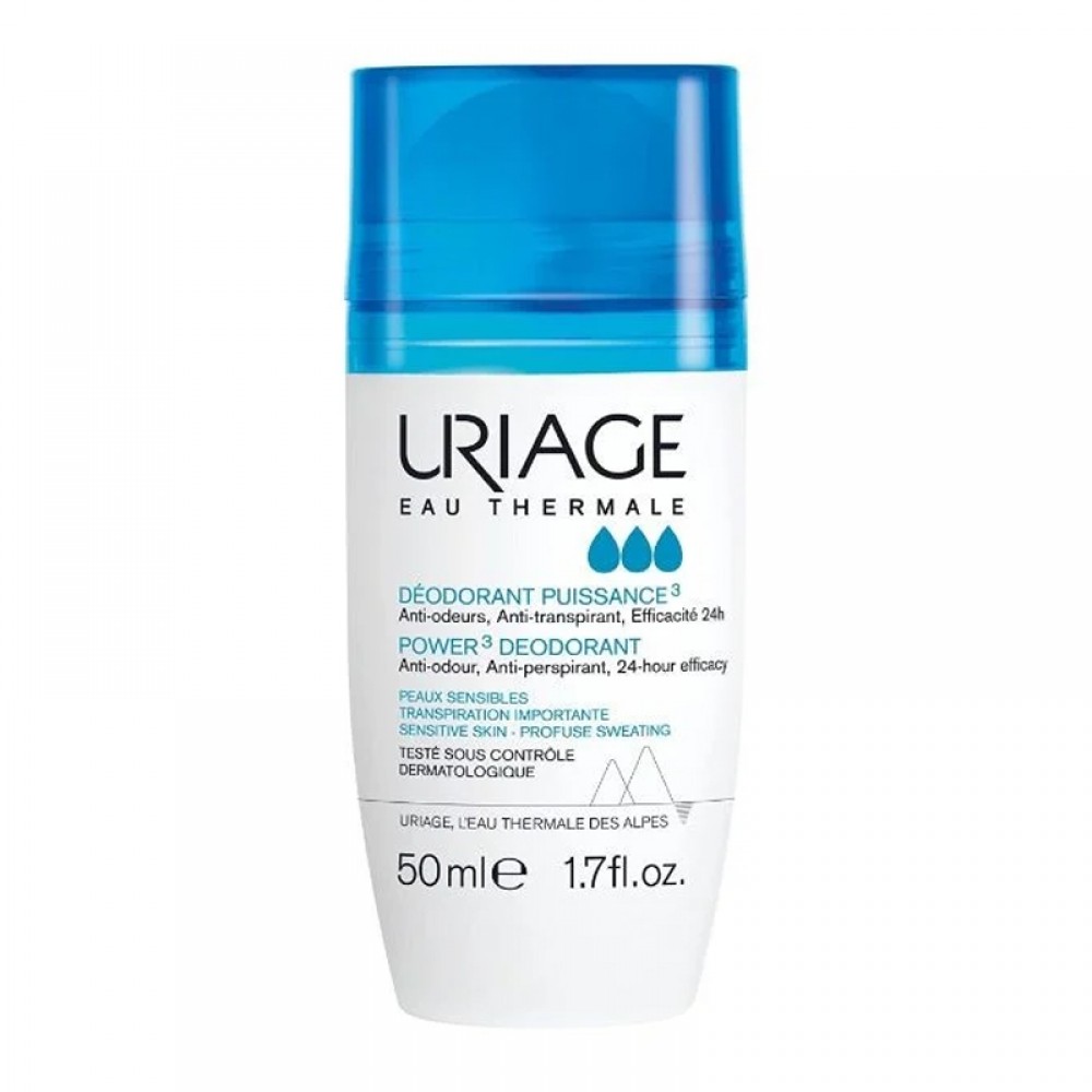 Uriage Power 3 Deodorant, 50 ml