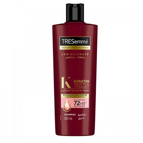 TRESemme Keratin Smooth Shampoo With Argan Oil 200ml TRESemme Keratin Smooth Shampoo With Argan Oil 200ml