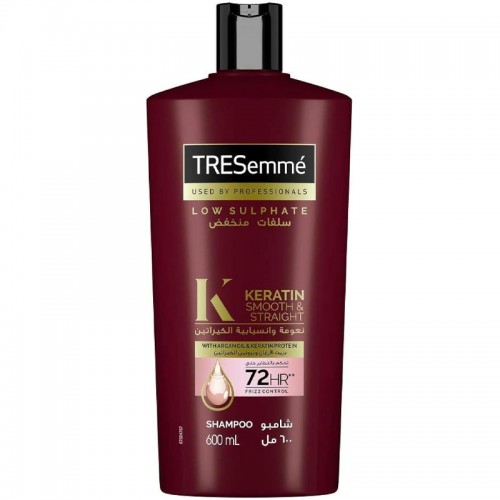 TRESemme Keratin Smooth Shampoo With Argan Oil 600ml TRESemme Keratin Smooth Shampoo With Argan Oil 600ml