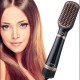 Ribbon hair dryer 2 in 1 with ions, golden and black1300 watts