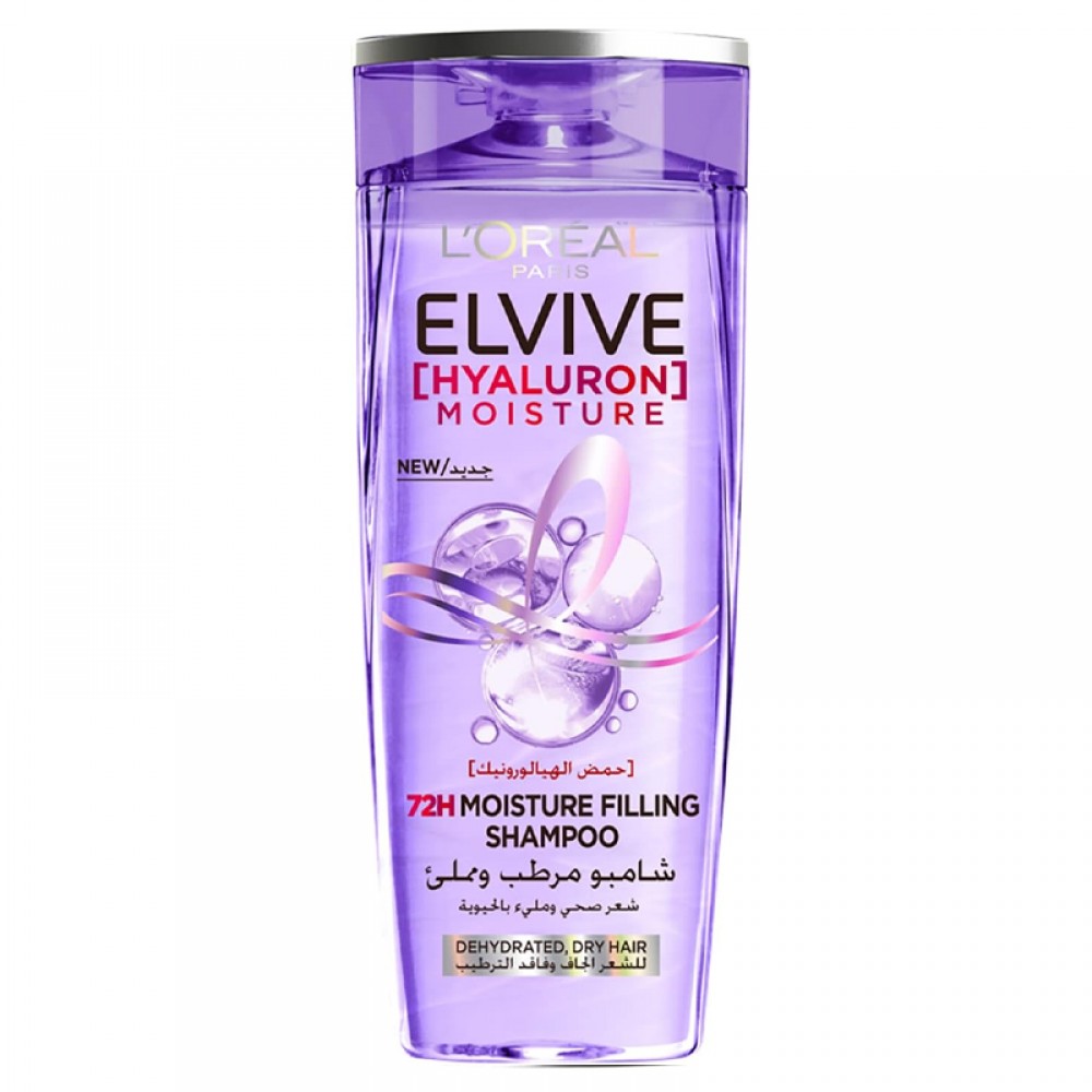 L'Oreal Elvive Hyaluronic Moisturizing Shampoo for Dry Hair 400 ml