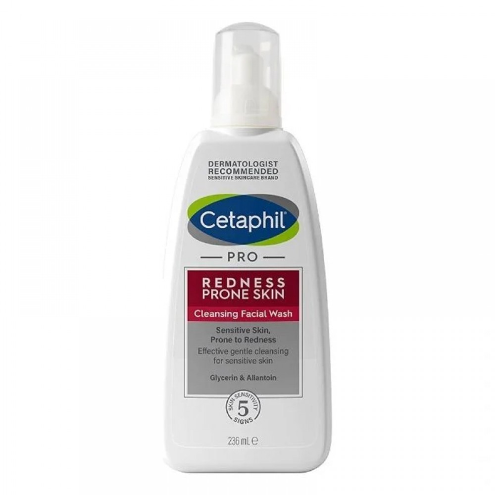 Cetaphil - Face Wash for Redness Prone Skin, 236 ml