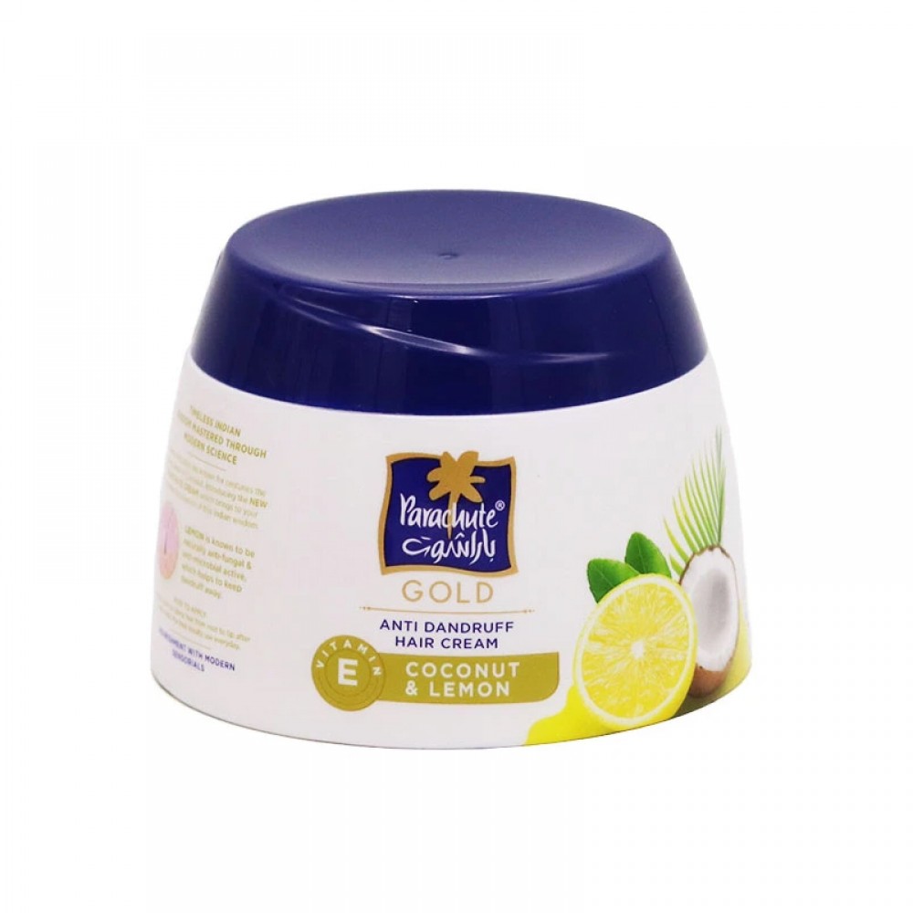 Parachute Gold Anti-Dandruff Hair Cream with Coconut & Lemon 140 ml