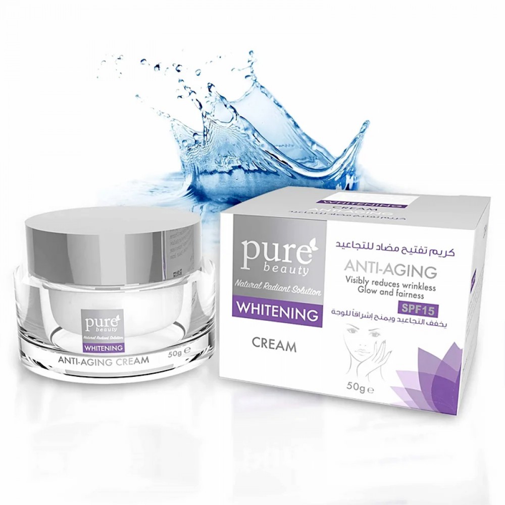 Pure beauty Whitening Anti Aging Facial Cream - 50 gm