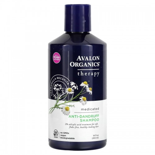 Avalon Organics, شامبو مضاد للقشرة، كاموميليا ريكوتيتا، (414 مل) Avalon Organics, شامبو مضاد للقشرة، كاموميليا ريكوتيتا، (414 مل)