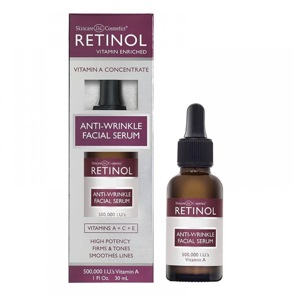 Retinol Daily Anti-Wrinkle Facial Serum - 30 ml