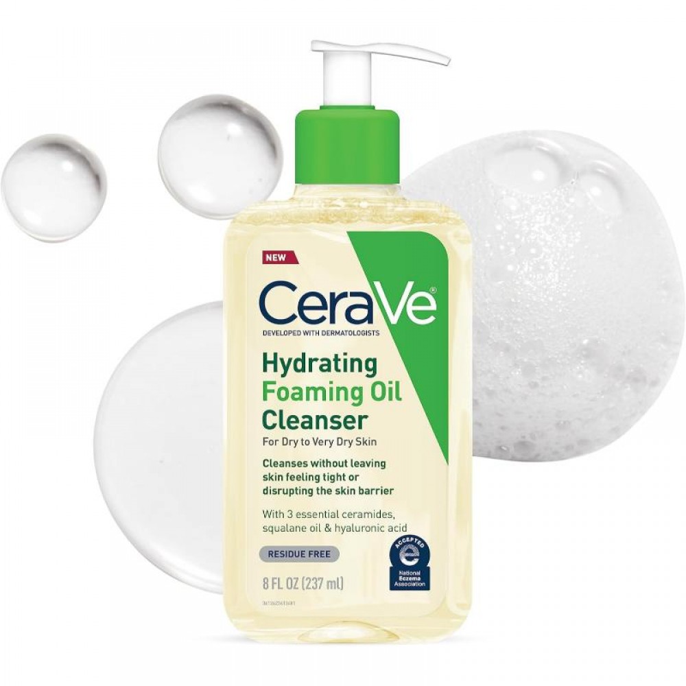 CeraVe Hydrating Foaming Oil Cleanser 237 mil