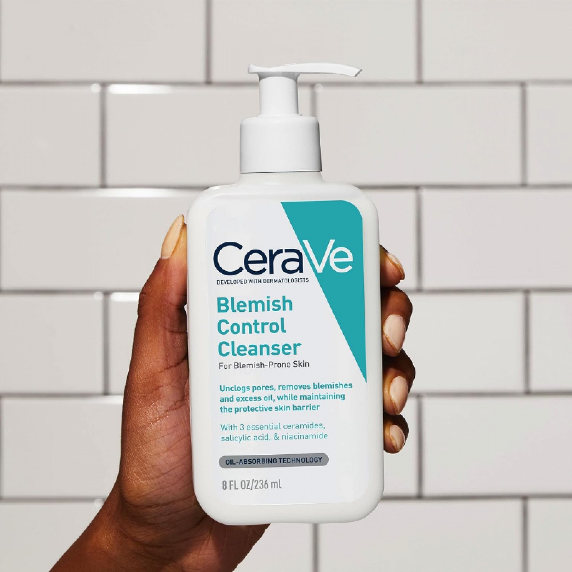 Cerave Acne Control Cleansing Gel For Oily Skin 236ml