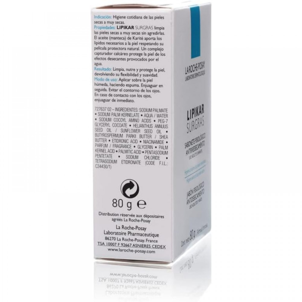 La Roche-Posay Lipikar Surgras Soap Bar 150 g