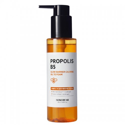 PROPOLIS GLOW BARRIER CLAMING OIL TO FOAM 120ml PROPOLIS GLOW BARRIER CLAMING OIL TO FOAM 120ml