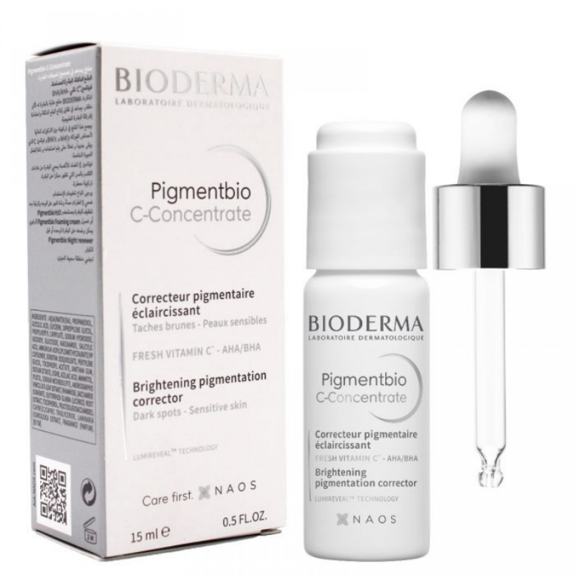 Bioderma skin lightening serum vitamin C 15 ml