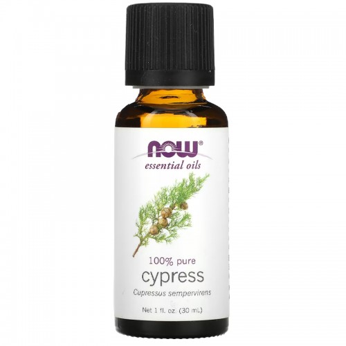 NOW Foods, Essential Oils, Cypress, 1 fl oz (30 ml)
