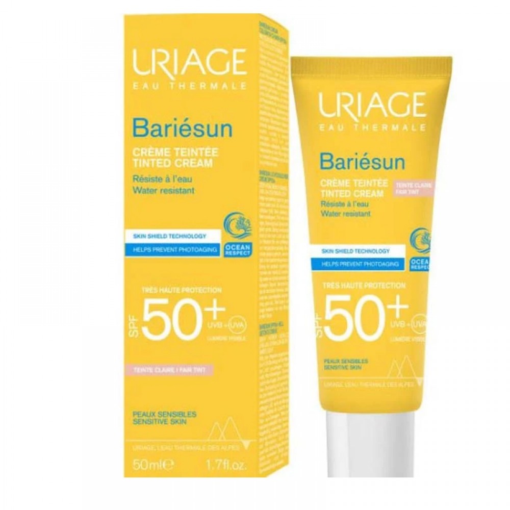 Uriage Barisun Tinted Sunscreen Cream SPF 50+ - 50 ml