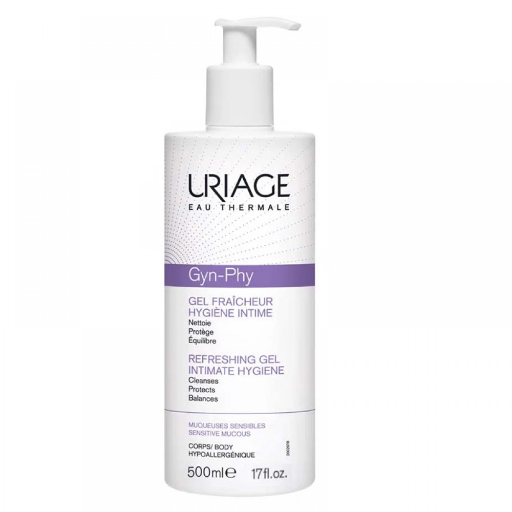 Uriage Gyn-Phy Intimate Hygiene Refreshing Gel - 500 ml