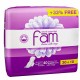 Fam Sanitary Pads Large Size with Wings 40 Pieces