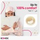 Kotex Maxi Protect Thick Pads, Overnight Protection Sanitary Pads with Wings, 24 Sanitary Pads