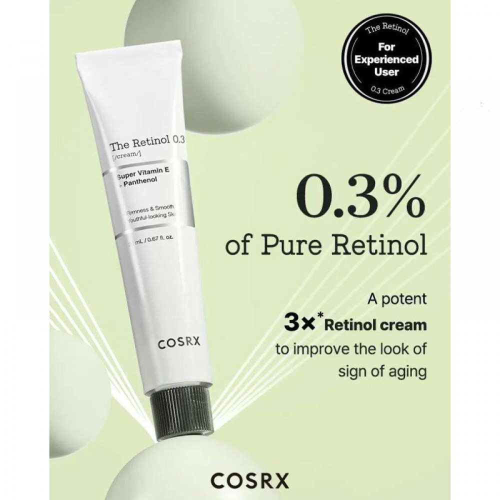 COSRX The Retinol 0.3 cream, 20 ml