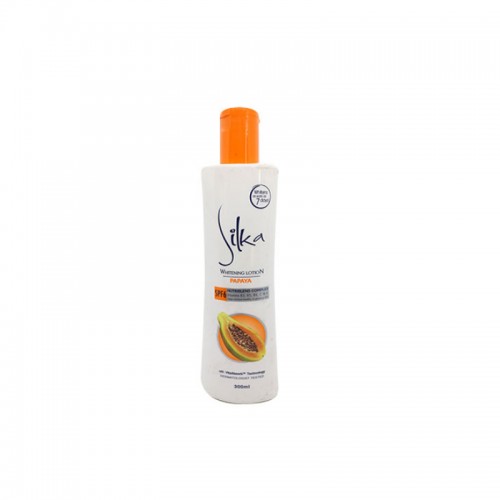 Silka Whitening Lotion Papaya with SPF6 300 ml