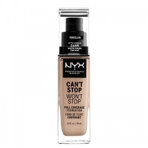 NYX Full Coverage Foundation CSWSF0 Porcelain - 30 Ml