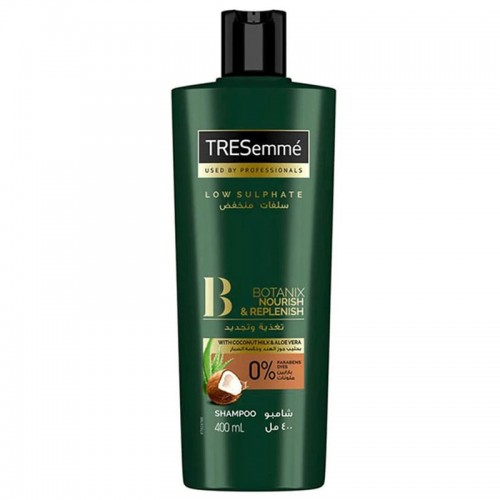 TRESemmé Botanix Nourishing & Renewing Shampoo with Aloe Vera and Coconut - 400 ml TRESemmé Botanix Nourishing & Renewing Shampoo with Aloe Vera and Coconut - 400 ml