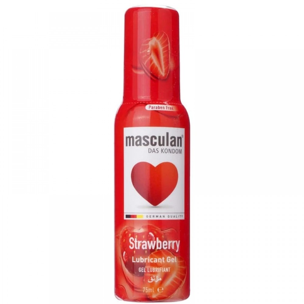 Masculan Lubricant Gel Strawberry - 75ml