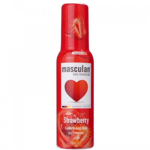 Masculan Lubricant Gel Strawberry - 75ml