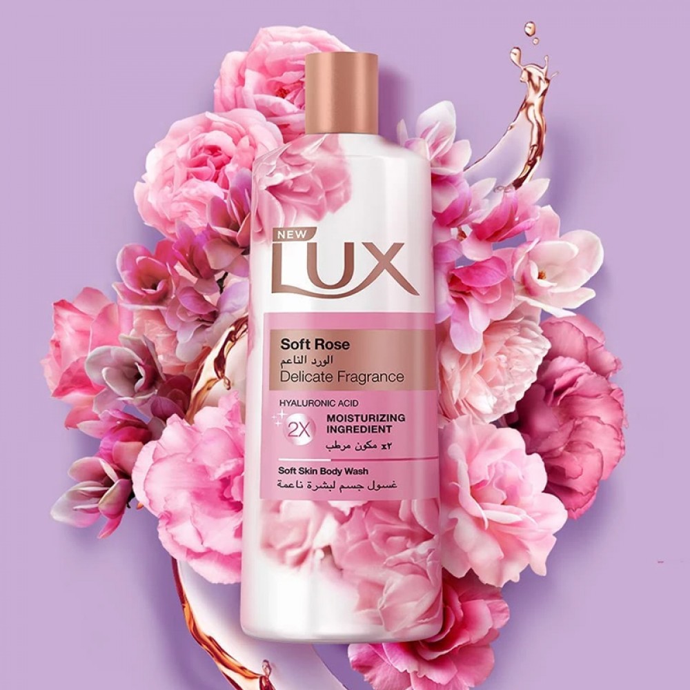 Lux Body Wash Soft Rose - 700 ml